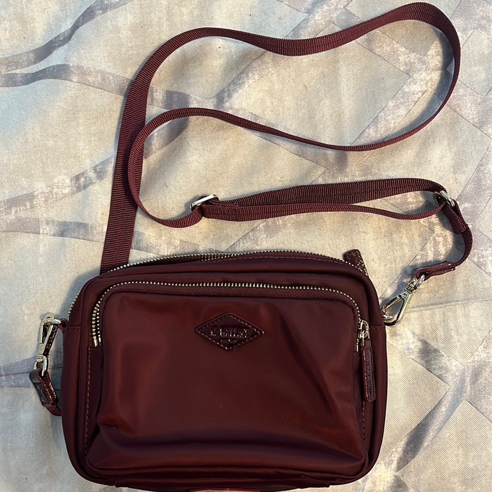 MZ Wallace mini Gramercy in Port EUC